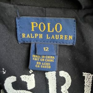 Boys size 12 Ralph Lauren cotton peacoat